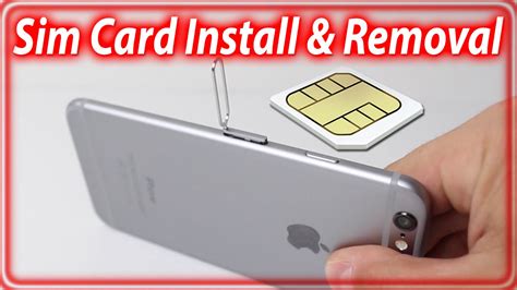This video shows you how to insert a Nano SIM card into the Apple iPhone 5, iPhone 5S or iPhone SE and can also be replicated on the iPhone 4 or 4S.Note: Yo...
